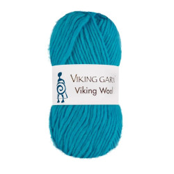 Viking Wool Mörk turkos 528