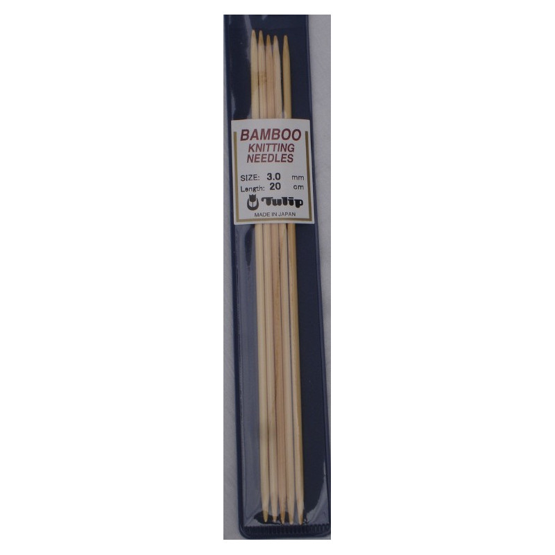 Strumpstickor Bambu 20cm