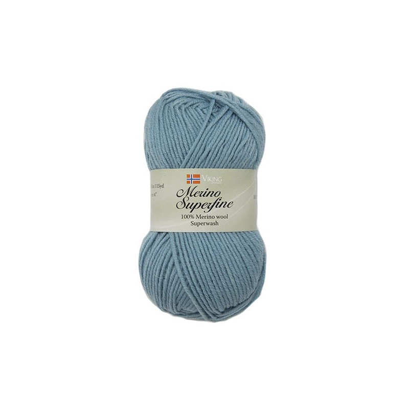 Viking Merino Superfine Ljus petrol 628