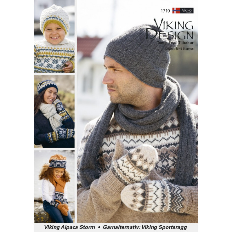 Mönsterkatalog 1710 Viking Garn