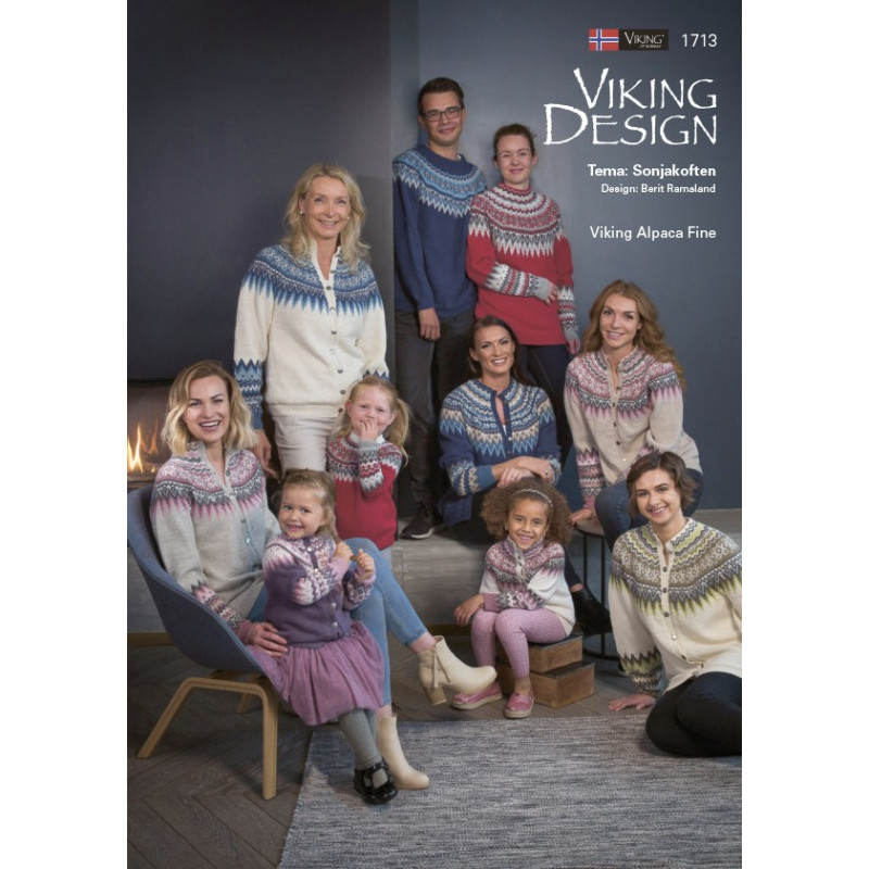 Mönsterkatalog 1713 Viking Garn