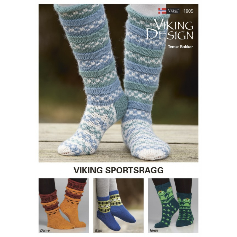 Mönsterkatalog 1805 Viking Garn