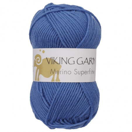 Viking Merino Superfine Kungsblå 624