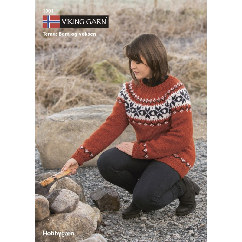 Mönsterkatalog 1901 Viking Garn