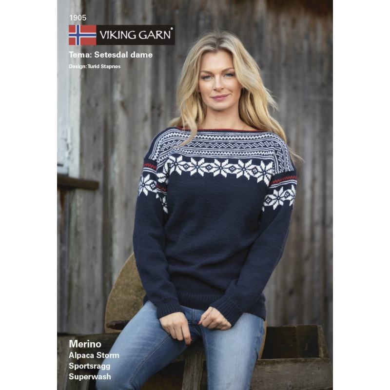 Mönsterkatalog 1905 Viking Garn