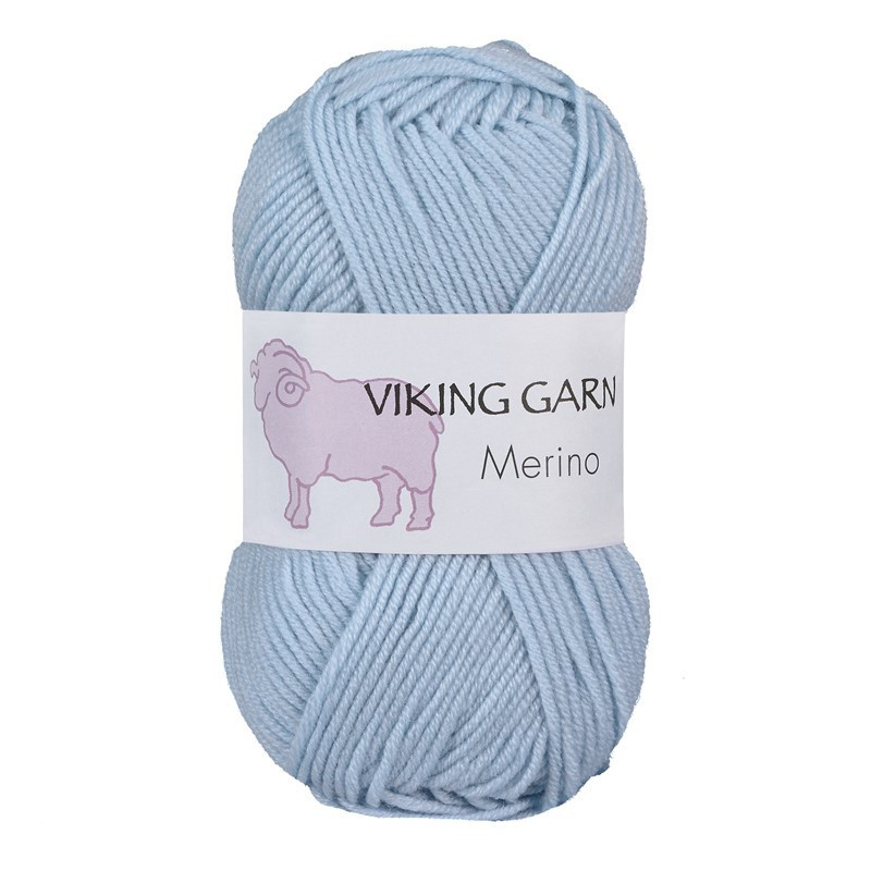 Viking Merino 821 Ljusblå