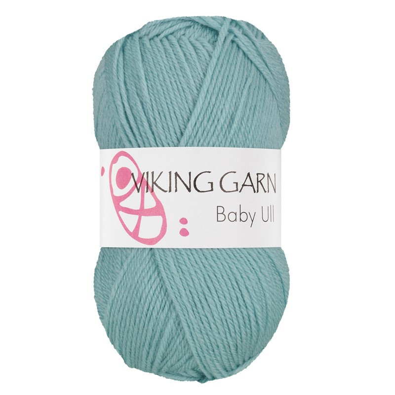 Viking Baby Ull Ljus Petrol 373