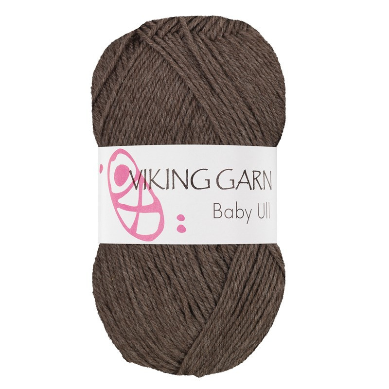 Viking Baby Ull Brun 308