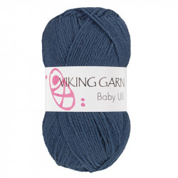 Viking Baby Ull Jeansblå 325