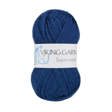 Viking Superwash Koboltblå 125