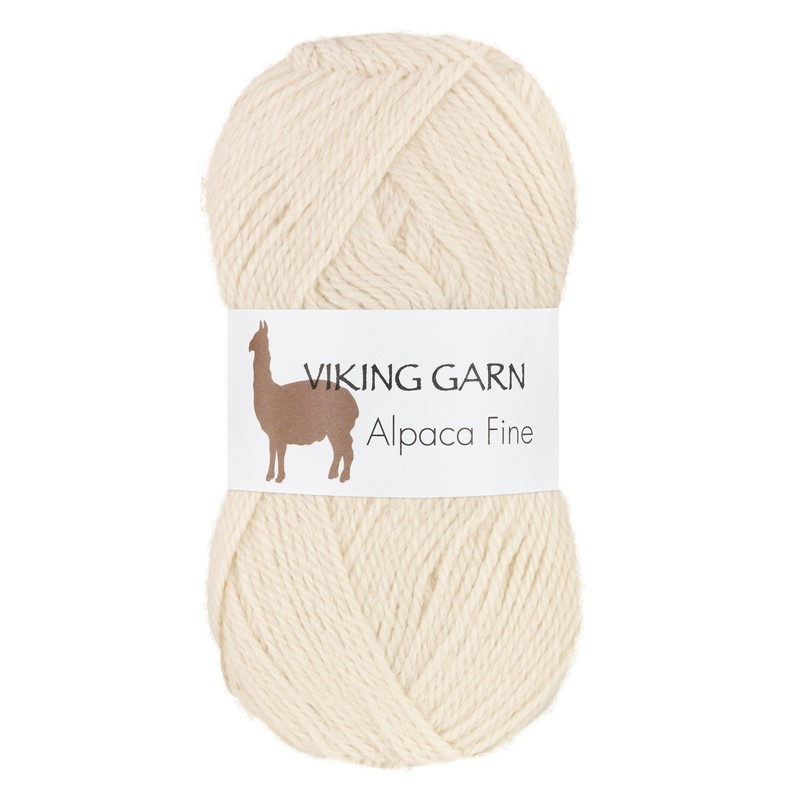 Viking Alpaca Fine 602 Naturvit