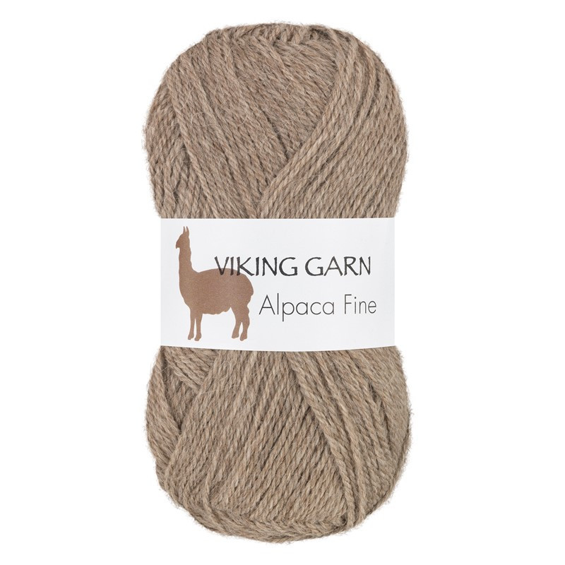 Viking Alpaca Fine 607 Ljusbrun