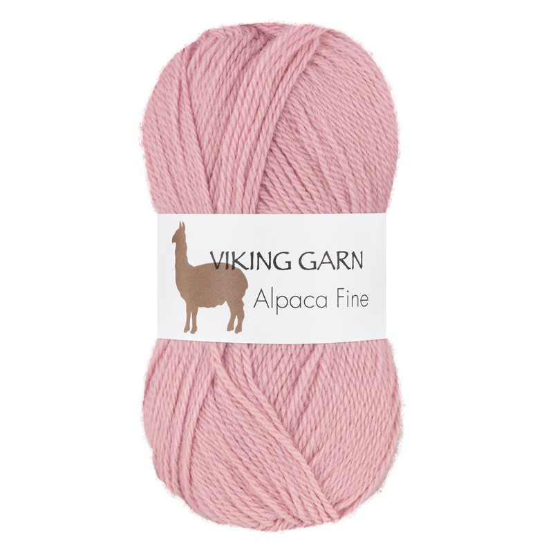 Viking Alpaca Fine 664 Ljusrosa