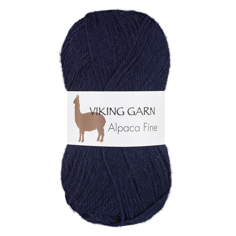 Viking Alpaca Fine 625 Marinblå