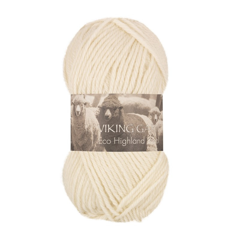 Eco Highland Wool Naturvit 202