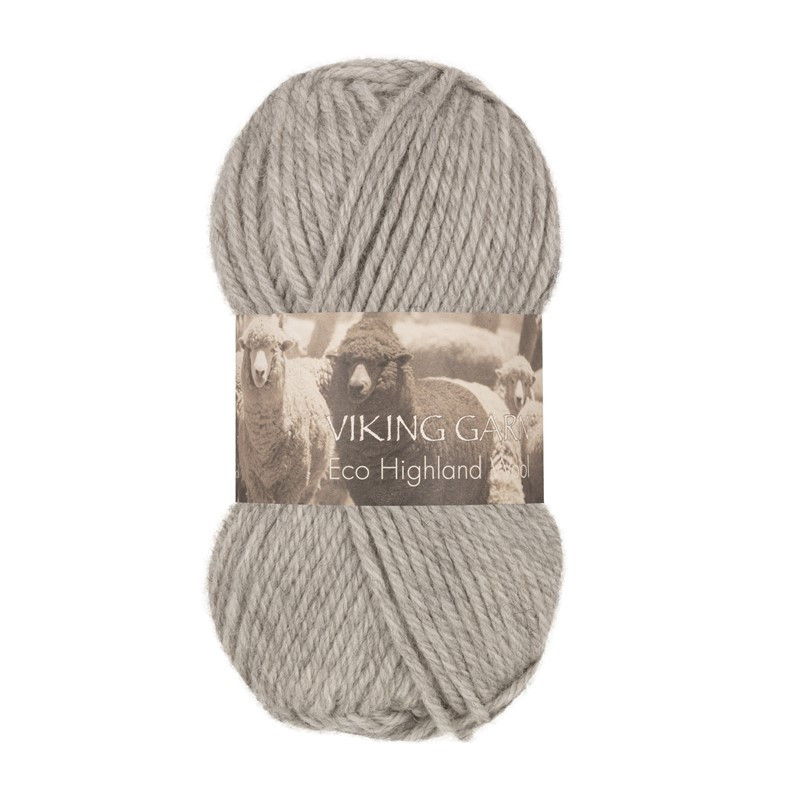 Eco Highland Wool Ljusgrå 213