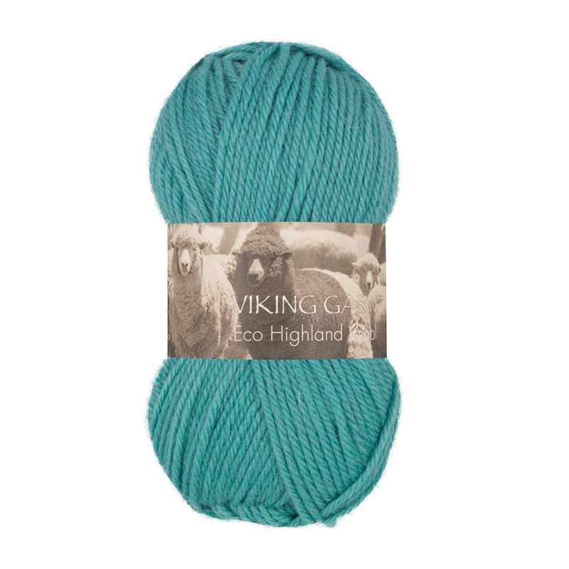 Eco Highland Wool Turkos 229