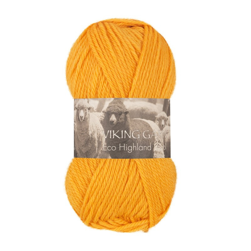 Eco Highland Wool Gul 245