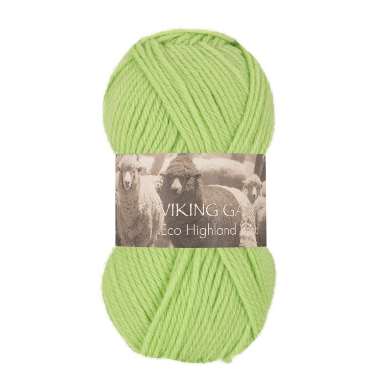 Eco Highland Wool Ljusgrön 231