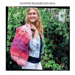 Komplett sats Shopper Regenbogen Bag
