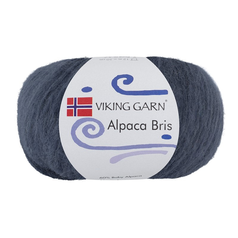 Alpaca Bris  327 Jeansblå