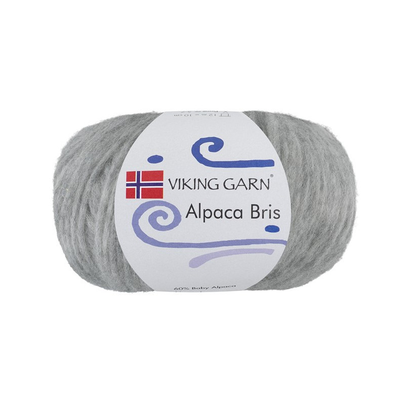 Alpaca Bris  313 Ljusgrå