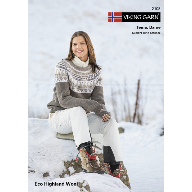 Mönsterkatalog 2108 Viking Garn