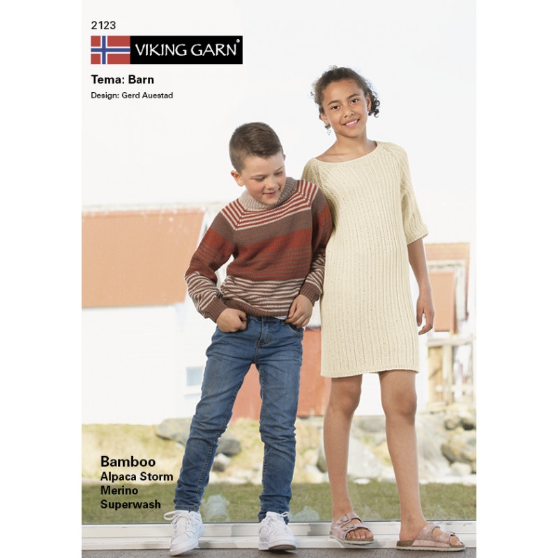 Viking´s mönsterkatalog 2123 med temat Barn