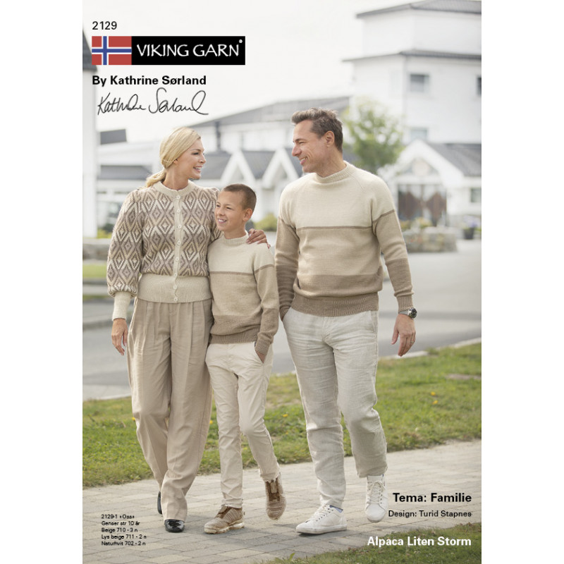 Viking´s mönsterkatalog 2129 med temat Familie