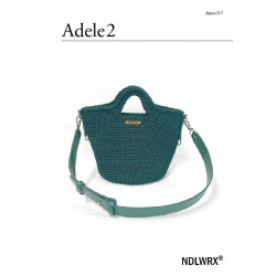 Mönster till väska Adele 2 från NDLWRX. Designa din egna virkade väska.