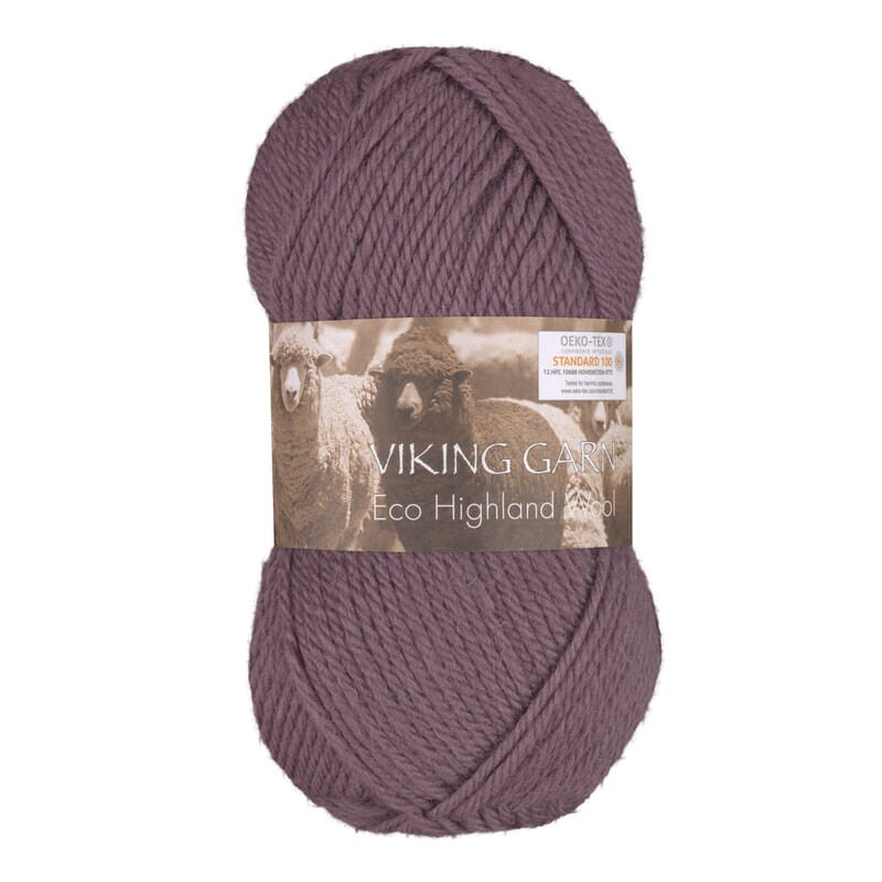 Eco Highland wool Dim lila 266