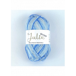 Julia Stripe Blue-Bone-Dark Blue 01609