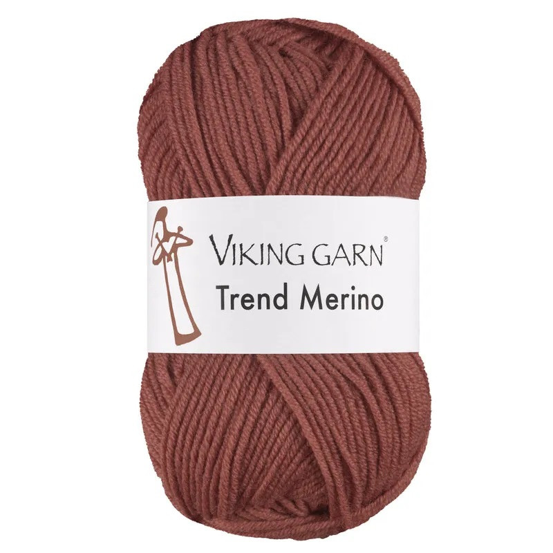 Trend Merino Ljus Burgunder 470