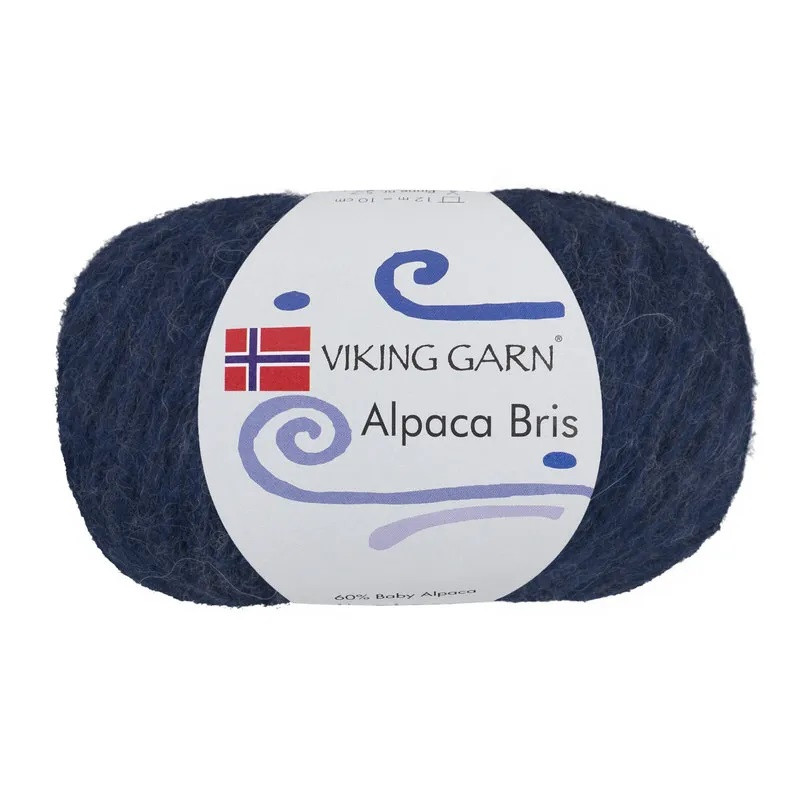 Alpaca Bris Marinblå 324