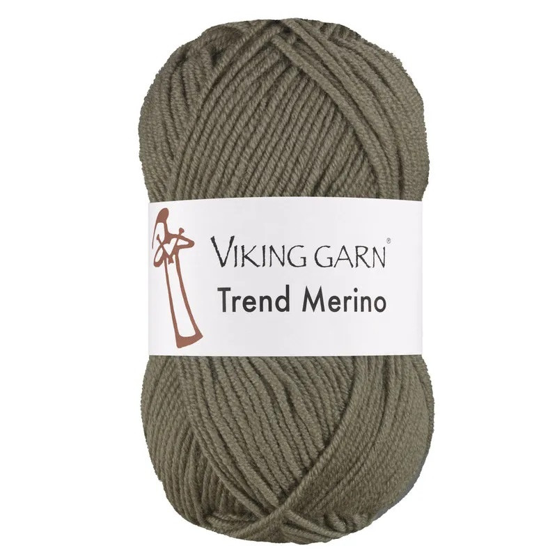 Trend Merino 433 Olivgrön